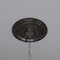 Ekena Millwork Cole PVC Ceiling Medallion (Fits Canopies up to 4 1/2"), Metallic Charcoal, 16"OD x 3 1/2"ID x 1"P CMP16COCCH - alternate 10